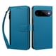 thumbnail image 1 of Funda Tipo Billetera para Google Pixel 11 Pro con Soporte y Bolsillo con Cierre Azul, 1 of 1