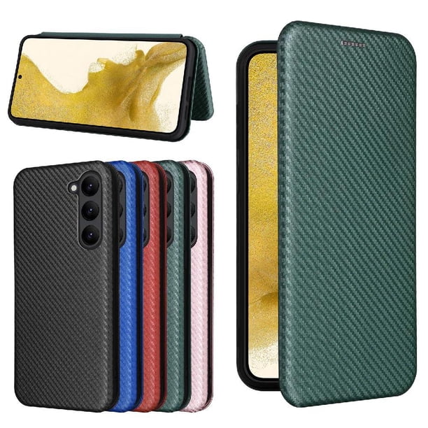 Funda Flip para FOXDOCK Samsung Galaxy S23 plus - Funda magnética de negocios, funda protectora delgada