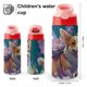 thumbnail image 2 of CorgiBotella de Agua con Tapa Pop Top de Un Toque, Acero Inoxidable, a Prueba de Fugas, para Deportes, Botella Infantil rosa 12 oz, 2 of 6