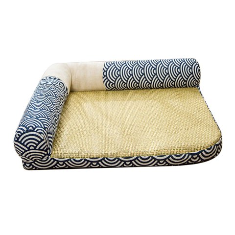 Ioensy - Cama Refrescante De Verano Para Perros, Cama Refrescante Para Mascotas Y Gatos, Para Viajes, Perros Pequeños Y Medianos M