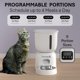 thumbnail image 2 of Alimentador y Fuente para Gatos Furriva 3L/2L Blanco Automático 4 Raciones, 2 of 7