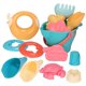 thumbnail image 2 of Juguetes De Playa Para Ni?os Kit De Juguetes De Caja De Arena Juego Arena Cucharón De Agua Rastrillo Animal Edad 3+ 14pcs, 2 of 5