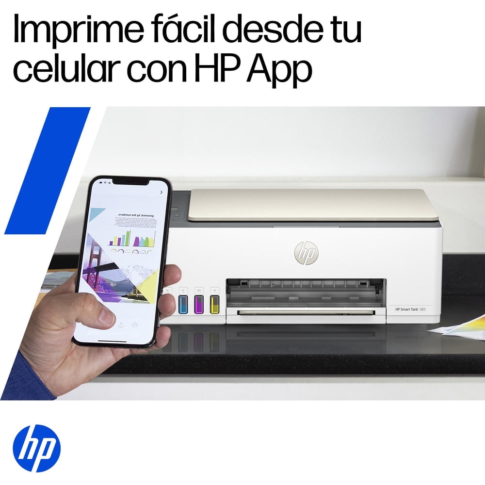 HP Smart Tank 583 Blanco, foto 7
