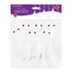 thumbnail image 4 of Bistle de poliéster blanco para decoración de Halloween con forma de fantasma colgante, 6 unidades, 4 of 5