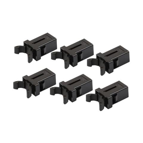 Magideal - 6 Piezas De Repuesto Para Pestillo De Tapa De Contenedor Táctil, Interruptor De Presión, Accesorios De Bloqueo De Tapa De Contenedor De Basura, Hebill