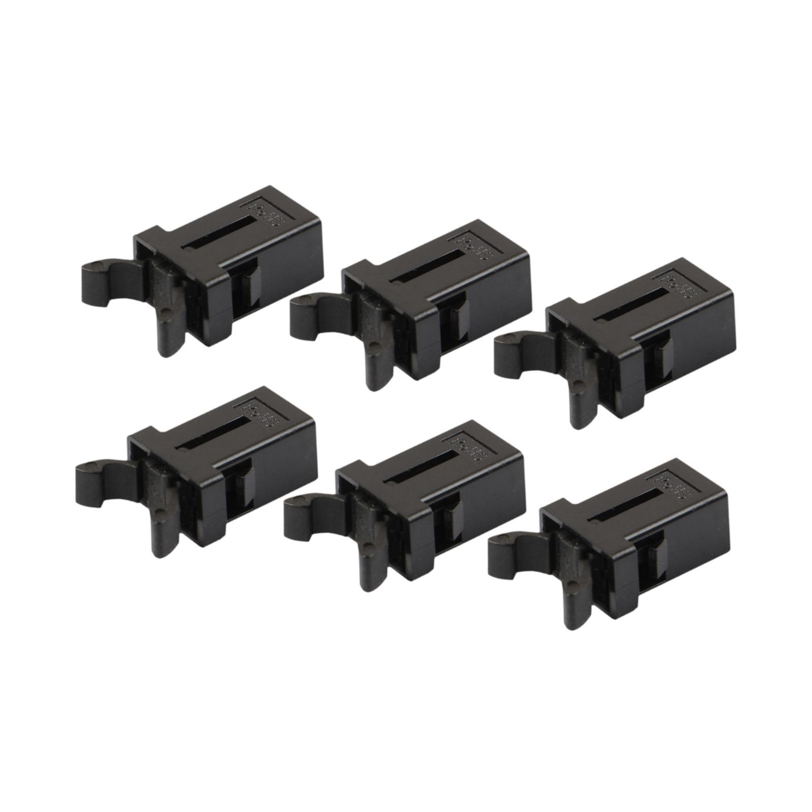 Magideal - 6 Piezas De Repuesto Para Pestillo De Tapa De Contenedor Táctil, Interruptor De Presión, Accesorios De Bloqueo De Tapa De Contenedor De Basura, Hebill