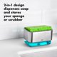 thumbnail image 4 of Soporte para esponja dispensadora de jabón OXO Good Grips de acero inoxidable, 4 of 7