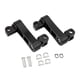 thumbnail image 4 of Extensiones de estriberas para pasajeros de motocicleta, ajustables, izquierda y derecha, 500264235A2, instalación práctica profesional, reemplazo de Negro, 4 of 5