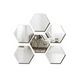 thumbnail image 1 of Set Espejos Decorativos Vinilo Pared Acrílico Adhesivos Hexagonales Marinshop, 1 of 3