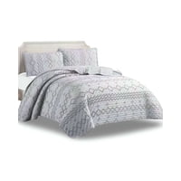 Meipulis - Cubrecama Quilt Tufting De Lujo Suave Plaza Y Media