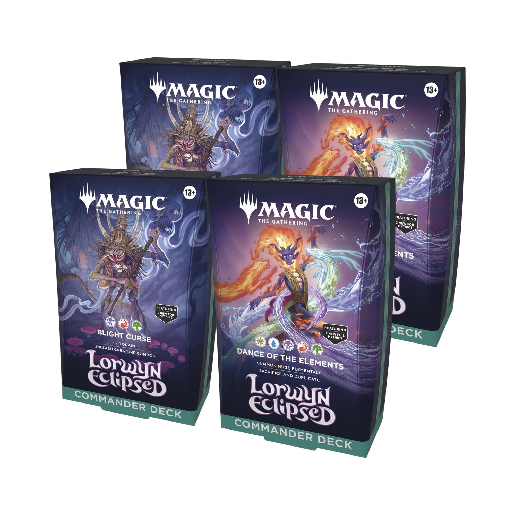 Paquete Commander Deck Magic - The Gathering Lorwyn Eclipse
