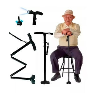 Movi - Baston Ortopedigo Plegable Con Luz