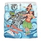 thumbnail image 2 of Juego de cama Islas Salomón - Polinesia Niñas con tiburón, 2 of 3