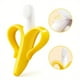 thumbnail image 2 of Baby-Friendly Banana-Shaped Bendable Toothbrush - Teach Good Oral Hygiene Habits!, 2 of 3