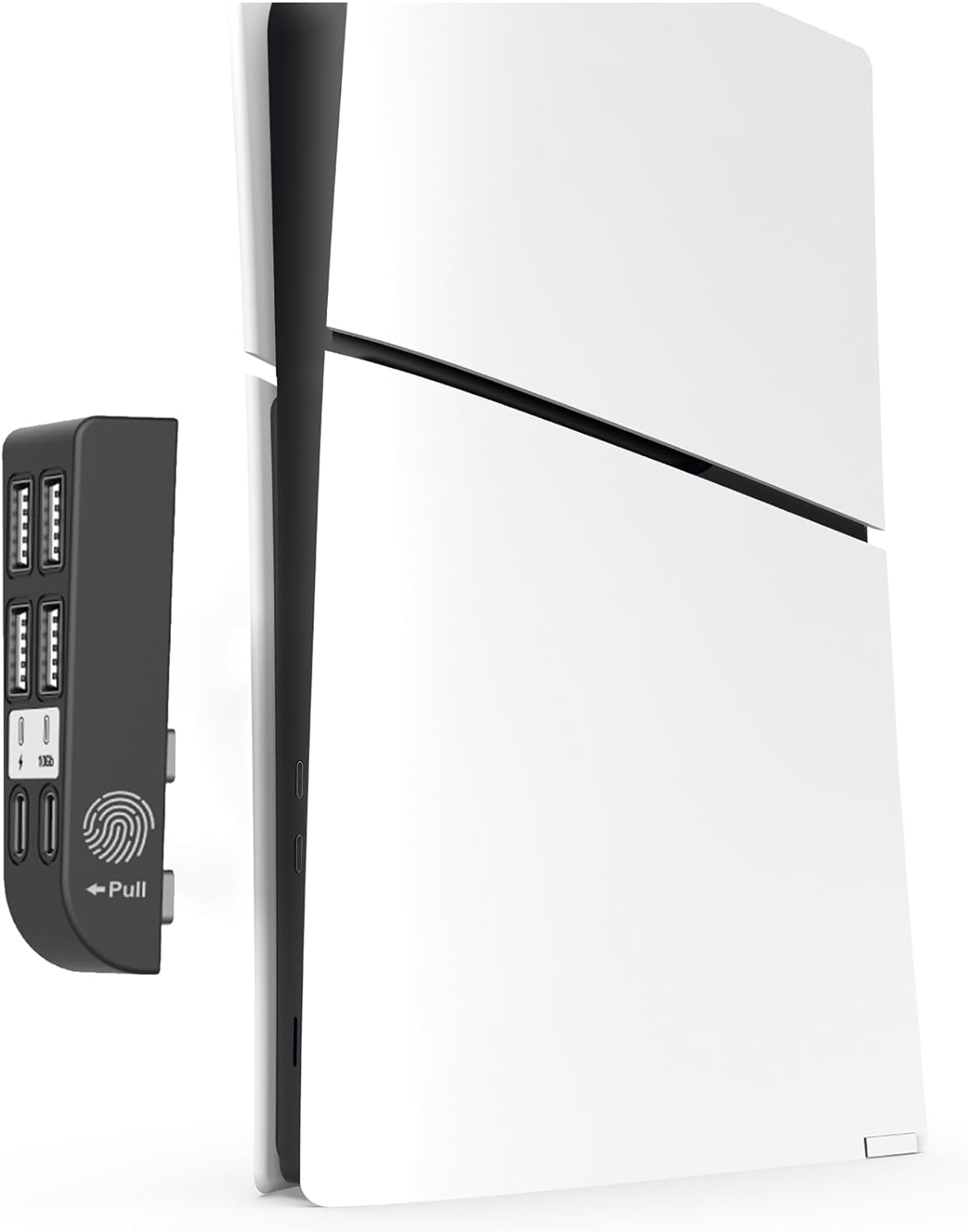 Hub Usb Aaronmei 6 En 1 Para Ps5 Slim Negro