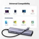 thumbnail image 3 of Hub USB C UGREEN Revodok 6 en 1 con HDMI 4K, PD de 100 W, Ethernet, 3 of 3
