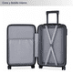 thumbnail image 4 of Maleta Cabina De 10 Kg Equipaje Chica Ruedas Viajes Avión, 4 of 7