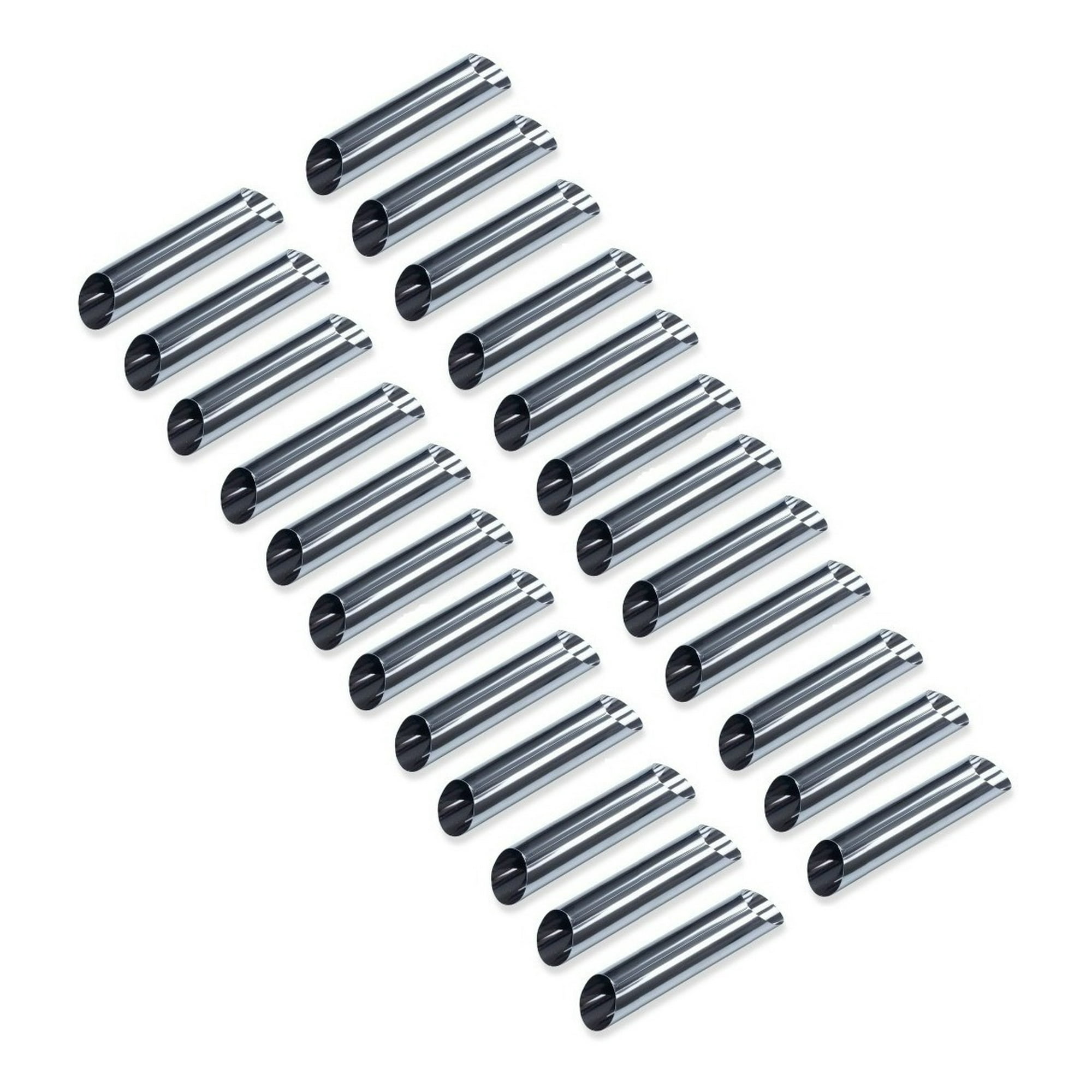 Genérico - Pack24 Molde Tubos Rollos Cannoli Moldes Croissant Pan Danes