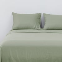 Dib - Sabanas Microfibra 2 Plazas Lisa Verde