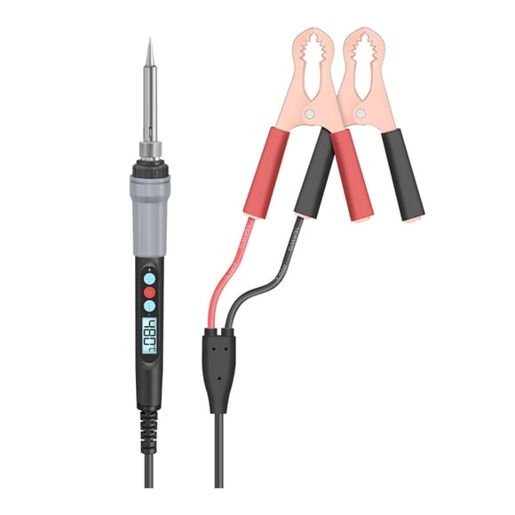Soldador eléctrico Kits de soldador Herramienta de reparación de soldadura 180-500 degree C Auto Car Clip Powered Soldador eléctrico para desoldar automóvi 12v