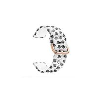 Genérico - Correa Compatible Samsung Watch 4 / 4 Classic Huellas 20Mm