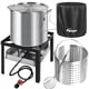 thumbnail image 1 of Kit para hervir mariscos Pipopa, 60 cuartos de galón, con tapa y desnatador, 1 of 9
