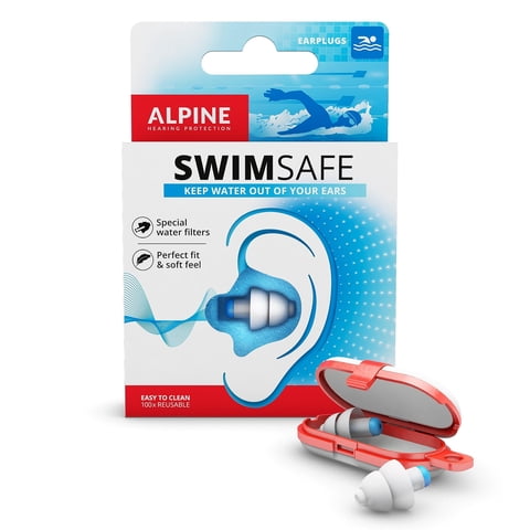 Alpine Hearing Protection - Tapones Para Los Oídos Para Nadar, Protección Impermeable Swimsafe