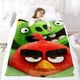 thumbnail image 5 of Angry Birds anti-pilling, suave, ligera, esponjosa y acogedora de lujo para hogar y cocina – Perfecta para niños y adultos,80X100cm, 5 of 6