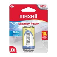 Batería 9V Maxell Alcalina