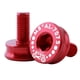 thumbnail image 1 of 2 Piezas 7075 Aleación de aluminio Bicicleta Soporte inferior Tornillos impermeables Rojo, 1 of 5