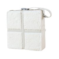 Magideal - Asiento Elevador Para Niños Pequeños, Antideslizante, Ligero, 32X32X8Cm, Diseño De Cremallera, Cojín Creciente Multiusos, Cojín De Asiento Para Sillas Blanco