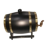 Bothyi - Dispensador De Barril De Cerveza, Barril De Vino De Roble, Barril De Vino Para Vino, Bebida, Cóctel, 1L