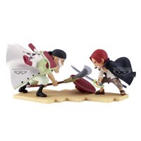 Banpresto - Figura One Piece Wr Col Log Stories-Edwardnewgate Vs Shanks