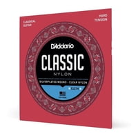 D'Addario - Cuerdas Guitarra Daddario Clásícas Nailon Tensíón Dura Ej27H