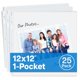 thumbnail image 1 of Páginas para álbum de recortes Dunwell 30 cm, pack de 25, 1 bolsillo, 1 of 8