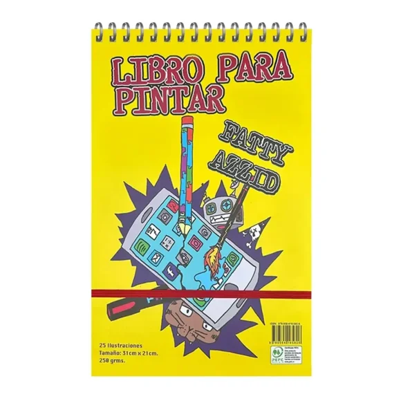 Libro para Colorear Fatty Azid