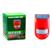 Genérico - Alarma Solar Con Sensor De Movimiento Sonido Y Luz
