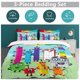 thumbnail image 5 of x5 Numberblocks Bed Duvet Cover Microfiber Bedding Sets 3D Printed Lightweight 3 Piece Comforter Sets, 1 Duvet Cover And 2 Pillow Shams for Kids Boys Girls 79"x90" jn5, 5 of 5