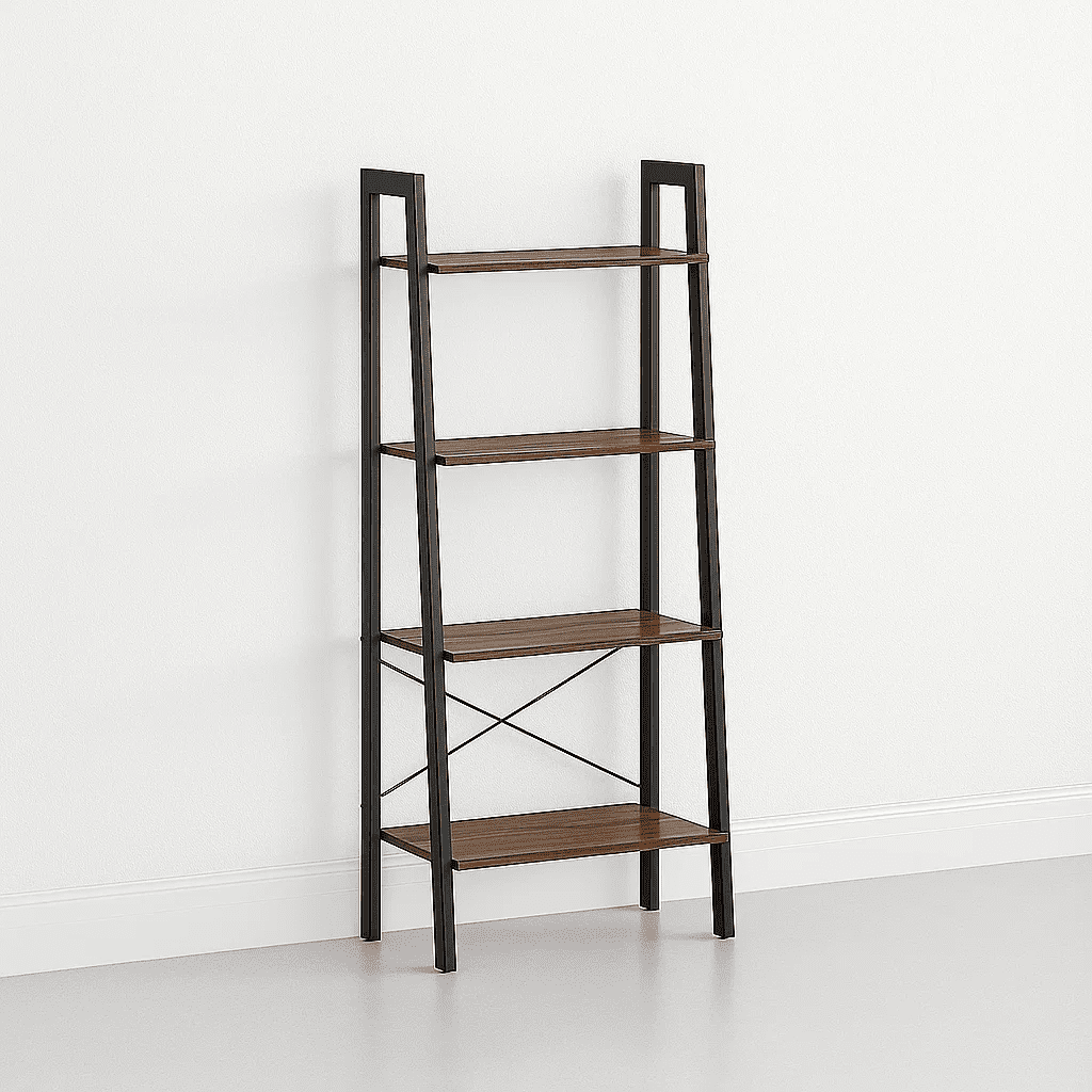 Klik Muebles - Estantería Industrial Loft Rack 4 Pisos