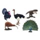 thumbnail image 5 of 5 Piezas Mini Pájaros Figuras Modelo Pájaros Artificiales Juguetes De Figura Para Ni?os Estilo De Juguete D, 5 of 5
