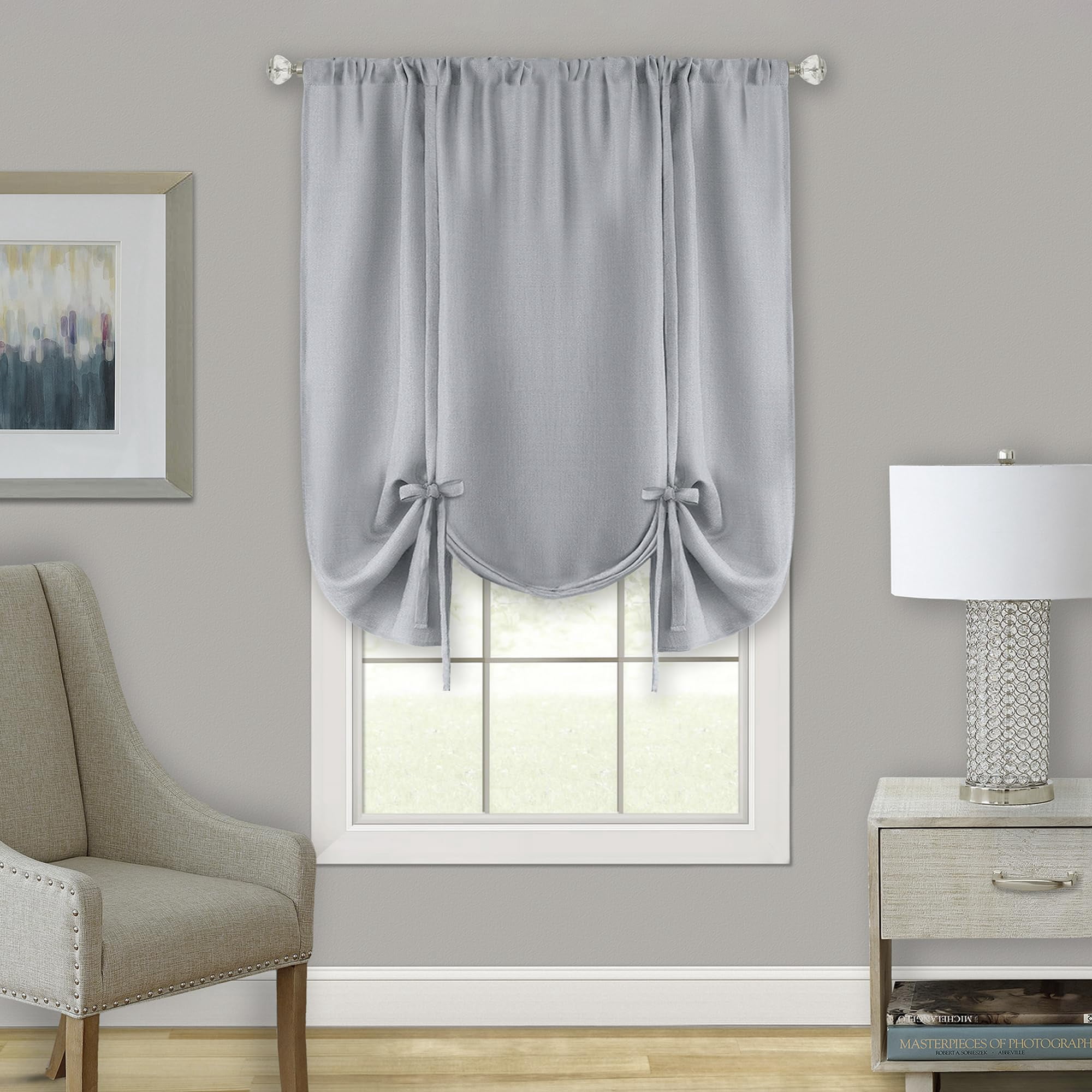 Persiana Achim Darcy Con Filtro De Luz, 148 X 160 Cm, Gris