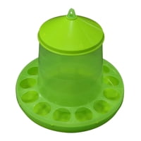 Ioensy - Alimentador Automático De Aves De Corral Para Aves, Aves De Guinea, Pavos Reales, 28X24Cm, Sin Soporte