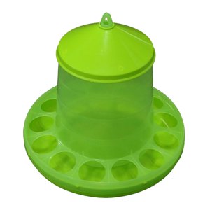 Ioensy - Alimentador Automático De Aves De Corral Para Aves, Aves De Guinea, Pavos Reales, 28X24Cm, Sin Soporte