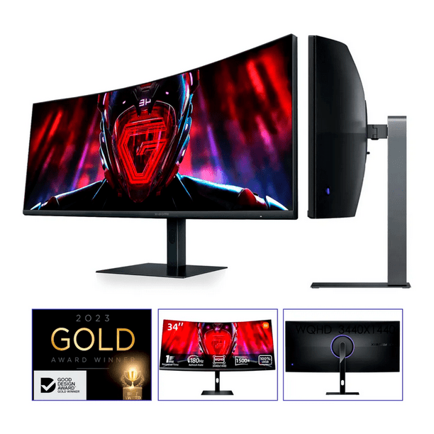 Xiaomi Monitor Curvo Gamer G34wqi 34 2k Ultrawide 180hz