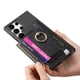 thumbnail image 4 of Funda Magnética para Samsung Galaxy S25 Ultra con Billetera y Anillo, Protector Resistente Negro, 4 of 5