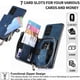 thumbnail image 3 of Funda Tipo Cartera con Correa Cruzada para Samsung Galaxy A32 5G Protección Contra Golpes Azul, 3 of 5