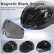 thumbnail image 5 of Casco para bicicleta BOTHLIKE para adulto, ligero, con luz LED y gafas, 5 of 7