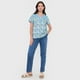 thumbnail image 4 of Polera Mujer Macramé Turquesa Tropical Corona, 4 of 5