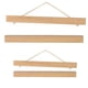 thumbnail image 4 of 2 unids imán de madera marco de fotos diy cartel de fotos pintura percha madera ramin, 4 of 5