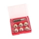 thumbnail image 5 of Kit de Reparación de Roscas de Tapón de Drenaje de Aceite Kit de Reparación de Tapón de Drenaje de Cárter Resistente Fácil de Instalar Práctico Herram M17x15, 5 of 5